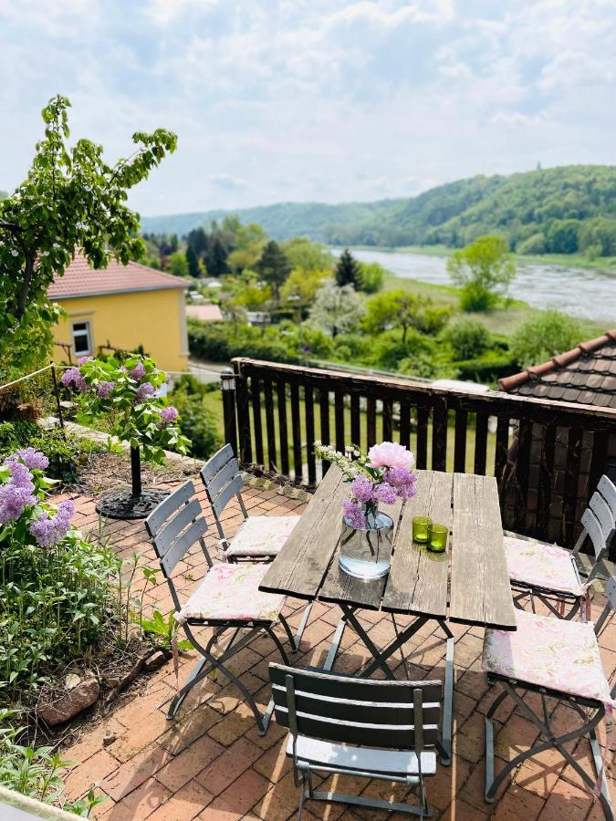 Ferienwohnung Am Elberadweg Meißen Exterior foto